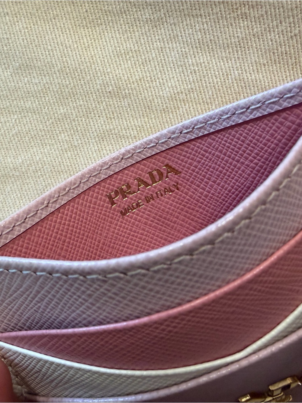 Pink Prada Wallet - Picture 2 of 5